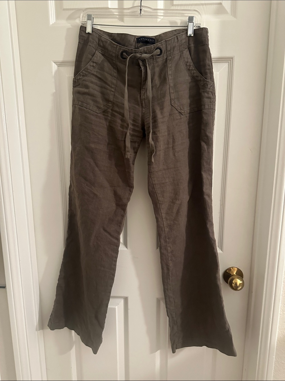 Sanctuary Drawstring Linen Blend Pants